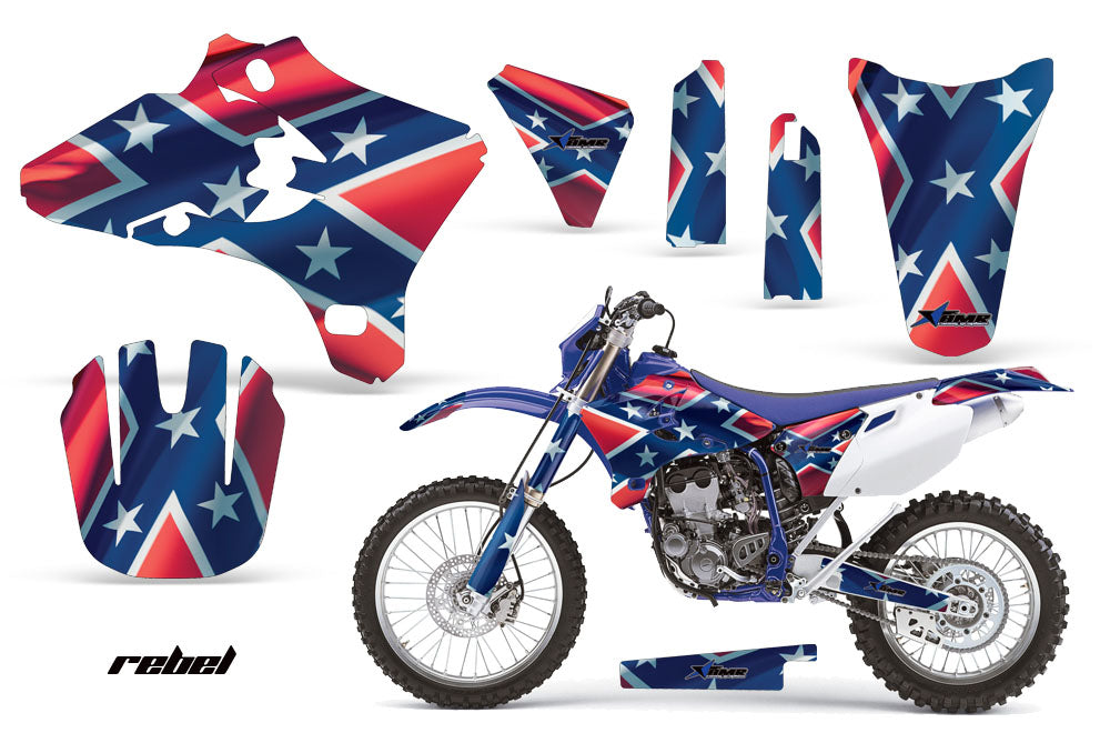 Dirt Bike Graphics Kit Decal Wrap For Yamaha WR250 WR450F 2005-2006 REBEL-atv motorcycle utv parts accessories gear helmets jackets gloves pantsAll Terrain Depot
