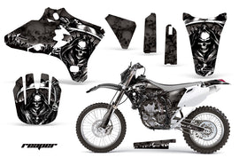 Dirt Bike Graphics Kit Decal Wrap For Yamaha WR250 WR450F 2005-2006 REAPER BLACK-atv motorcycle utv parts accessories gear helmets jackets gloves pantsAll Terrain Depot