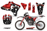 Dirt Bike Graphics Kit Decal Wrap For Yamaha WR250 WR450F 2005-2006 REAPER RED