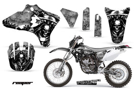 Dirt Bike Graphics Kit Decal Wrap For Yamaha YZ250F YZ450F 2003-2005 REAPER SILVER-atv motorcycle utv parts accessories gear helmets jackets gloves pantsAll Terrain Depot