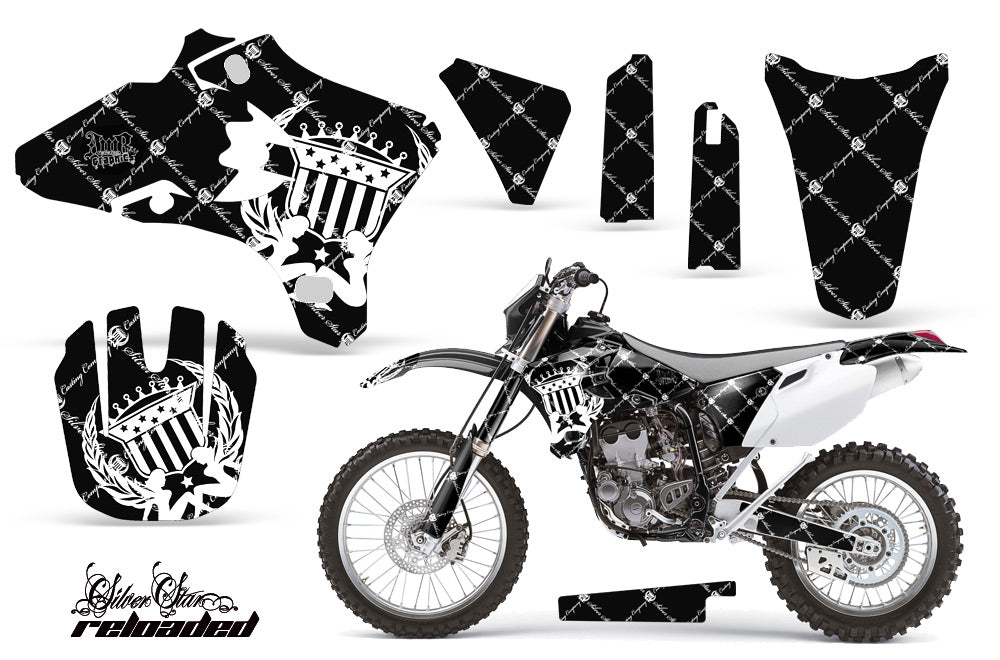 Dirt Bike Graphics Kit Decal Wrap For Yamaha WR250 WR450F 2005-2006 RELOADED WHITE BLACK-atv motorcycle utv parts accessories gear helmets jackets gloves pantsAll Terrain Depot