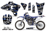 Dirt Bike Graphics Kit Decal Wrap For Yamaha YZ250F YZ450F 2003-2005 SSSH BLUE BLACK