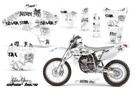 Dirt Bike Graphics Kit Decal Wrap For Yamaha YZ250F YZ450F 2003-2005 SSSH BLACK WHITE-atv motorcycle utv parts accessories gear helmets jackets gloves pantsAll Terrain Depot