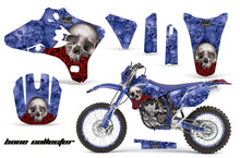Load image into Gallery viewer, Graphics Kit Decal Wrap + # Plates For Yamaha YZ250F YZ450F 2005-2006 BONES BLUE-atv motorcycle utv parts accessories gear helmets jackets gloves pantsAll Terrain Depot