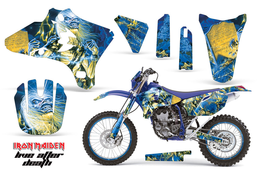 Graphics Kit Decal Wrap + # Plates For Yamaha WR250 WR450F 2005-2006 IM LAD-atv motorcycle utv parts accessories gear helmets jackets gloves pantsAll Terrain Depot