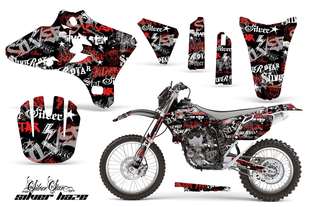 Graphics Kit Decal Wrap + # Plates For Yamaha YZ250F YZ450F 2005-2006 SSSH RED BLACK-atv motorcycle utv parts accessories gear helmets jackets gloves pantsAll Terrain Depot