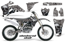 Load image into Gallery viewer, Dirt Bike Graphics Kit Decal Wrap For Yamaha YZ250F YZ450F 2006-2009 CHECKERED BLACK SILVER-atv motorcycle utv parts accessories gear helmets jackets gloves pantsAll Terrain Depot