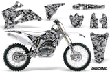 Dirt Bike Graphics Kit Decal Wrap For Yamaha YZ250F YZ450F 2006-2009 DIGICAMO BLACK