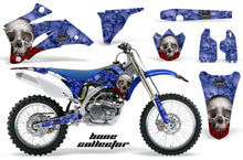 Load image into Gallery viewer, Dirt Bike Graphics Kit Decal Wrap For Yamaha YZ250F YZ450F 2006-2009 BONES BLUE-atv motorcycle utv parts accessories gear helmets jackets gloves pantsAll Terrain Depot