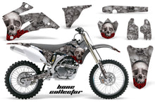 Load image into Gallery viewer, Dirt Bike Graphics Kit Decal Wrap For Yamaha YZ250F YZ450F 2006-2009 BONES SILVER-atv motorcycle utv parts accessories gear helmets jackets gloves pantsAll Terrain Depot