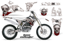 Load image into Gallery viewer, Dirt Bike Graphics Kit Decal Wrap For Yamaha YZ250F YZ450F 2006-2009 BONES WHITE-atv motorcycle utv parts accessories gear helmets jackets gloves pantsAll Terrain Depot