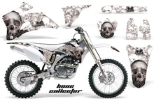 Load image into Gallery viewer, Dirt Bike Graphics Kit Decal Wrap For Yamaha YZ250F YZ450F 2006-2009 BONES BLACK WHITE-atv motorcycle utv parts accessories gear helmets jackets gloves pantsAll Terrain Depot