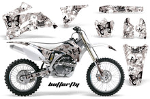 Load image into Gallery viewer, Dirt Bike Graphics Kit Decal Wrap For Yamaha YZ250F YZ450F 2006-2009 BUTTERFLIES BLACK WHITE-atv motorcycle utv parts accessories gear helmets jackets gloves pantsAll Terrain Depot