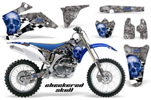 Load image into Gallery viewer, Dirt Bike Graphics Kit Decal Wrap For Yamaha YZ250F YZ450F 2006-2009 CHECKERED BLUE-atv motorcycle utv parts accessories gear helmets jackets gloves pantsAll Terrain Depot