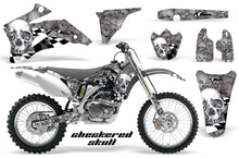 Load image into Gallery viewer, Dirt Bike Graphics Kit Decal Wrap For Yamaha YZ250F YZ450F 2006-2009 CHECKERED CHROME-atv motorcycle utv parts accessories gear helmets jackets gloves pantsAll Terrain Depot