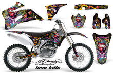 Load image into Gallery viewer, Dirt Bike Graphics Kit Decal Wrap For Yamaha YZ250F YZ450F 2006-2009 EDHLK BLACK-atv motorcycle utv parts accessories gear helmets jackets gloves pantsAll Terrain Depot