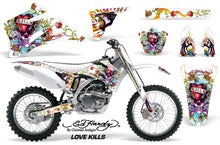 Load image into Gallery viewer, Dirt Bike Graphics Kit Decal Wrap For Yamaha YZ250F YZ450F 2006-2009 EDHLK WHITE-atv motorcycle utv parts accessories gear helmets jackets gloves pantsAll Terrain Depot