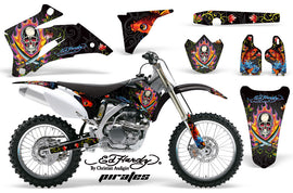 Dirt Bike Graphics Kit Decal Wrap For Yamaha YZ250F YZ450F 2006-2009 EDHP BLACK-atv motorcycle utv parts accessories gear helmets jackets gloves pantsAll Terrain Depot