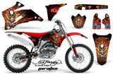 Dirt Bike Graphics Kit Decal Wrap For Yamaha YZ250F YZ450F 2006-2009 EDHP RED