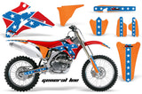 Dirt Bike Graphics Kit Decal Wrap For Yamaha YZ250F YZ450F 2006-2009 GENERAL LEE