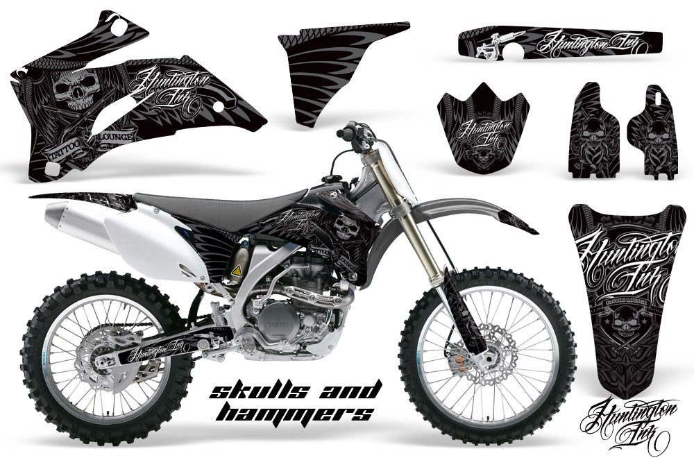 Dirt Bike Graphics Kit Decal Wrap For Yamaha YZ250F YZ450F 2006-2009 HISH SILVER-atv motorcycle utv parts accessories gear helmets jackets gloves pantsAll Terrain Depot