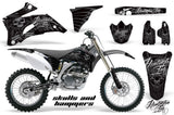 Dirt Bike Graphics Kit Decal Wrap For Yamaha YZ250F YZ450F 2006-2009 HISH SILVER