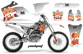 Dirt Bike Graphics Kit Decal Wrap For Yamaha YZ250F YZ450F 2006-2009 JACKPOT WHITE-atv motorcycle utv parts accessories gear helmets jackets gloves pantsAll Terrain Depot