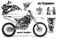 Load image into Gallery viewer, Dirt Bike Graphics Kit Decal Wrap For Yamaha YZ250F YZ450F 2006-2009 HATTER SILVER WHITE-atv motorcycle utv parts accessories gear helmets jackets gloves pantsAll Terrain Depot
