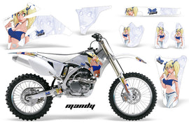 Dirt Bike Graphics Kit Decal Wrap For Yamaha YZ250F YZ450F 2006-2009 MANDY BLUE WHITE-atv motorcycle utv parts accessories gear helmets jackets gloves pantsAll Terrain Depot