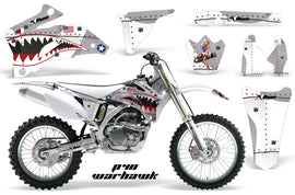 Dirt Bike Graphics Kit Decal Wrap For Yamaha YZ250F YZ450F 2006-2009 WARHAWK WHITE-atv motorcycle utv parts accessories gear helmets jackets gloves pantsAll Terrain Depot