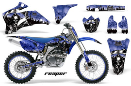 Dirt Bike Graphics Kit Decal Wrap For Yamaha YZ250F YZ450F 2006-2009 REAPER BLUE-atv motorcycle utv parts accessories gear helmets jackets gloves pantsAll Terrain Depot