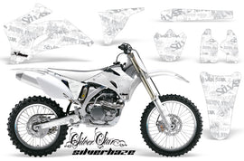 Dirt Bike Graphics Kit Decal Wrap For Yamaha YZ250F YZ450F 2006-2009 SSSH SILVER WHITE-atv motorcycle utv parts accessories gear helmets jackets gloves pantsAll Terrain Depot