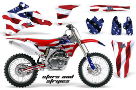 Dirt Bike Graphics Kit Decal Wrap For Yamaha YZ250F YZ450F 2006-2009 USA FLAG-atv motorcycle utv parts accessories gear helmets jackets gloves pantsAll Terrain Depot