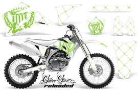 Dirt Bike Graphics Kit Decal Wrap For Yamaha YZ250F YZ450F 2006-2009 RELOADED GREEN WHITE-atv motorcycle utv parts accessories gear helmets jackets gloves pantsAll Terrain Depot