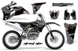 Dirt Bike Graphics Kit Decal Wrap For Yamaha YZ250F YZ450F 2006-2009 STREET STAR BLACK