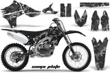 Dirt Bike Graphics Kit Decal Sticker Wrap For Yamaha YZ450F 2010-2013 CAMOPLATE BLACK