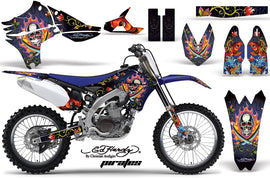Dirt Bike Graphics Kit Decal Sticker Wrap For Yamaha YZ450F 2010-2013 EDHP BLUE-atv motorcycle utv parts accessories gear helmets jackets gloves pantsAll Terrain Depot