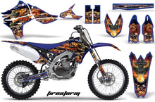 Load image into Gallery viewer, Dirt Bike Graphics Kit Decal Sticker Wrap For Yamaha YZ450F 2010-2013 FIRESTORM BLUE-atv motorcycle utv parts accessories gear helmets jackets gloves pantsAll Terrain Depot