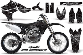 Dirt Bike Graphics Kit Decal Sticker Wrap For Yamaha YZ450F 2010-2013 HISH SILVER-atv motorcycle utv parts accessories gear helmets jackets gloves pantsAll Terrain Depot