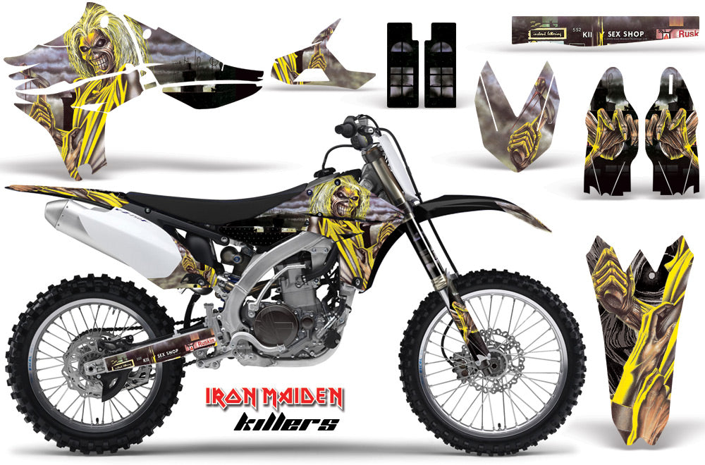 Dirt Bike Graphics Kit Decal Sticker Wrap For Yamaha YZ450F 2010-2013 IM KILLERS-atv motorcycle utv parts accessories gear helmets jackets gloves pantsAll Terrain Depot
