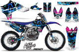 Graphics Kit Decal Sticker Wrap + # Plates For Yamaha YZ450F 2010-2013 FRENZY BLUE