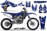 Dirt Bike Graphics Kit Decal Sticker Wrap For Yamaha YZ450F 2010-2013 HATTER BLUE