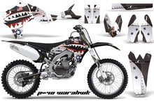 Load image into Gallery viewer, Dirt Bike Graphics Kit Decal Sticker Wrap For Yamaha YZ450F 2010-2013 WARHAWK WHITE-atv motorcycle utv parts accessories gear helmets jackets gloves pantsAll Terrain Depot