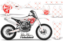 Load image into Gallery viewer, Dirt Bike Graphics Kit Decal Sticker Wrap For Yamaha YZ450F 2010-2013 RELOADED RED WHITE-atv motorcycle utv parts accessories gear helmets jackets gloves pantsAll Terrain Depot
