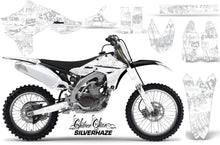 Load image into Gallery viewer, Dirt Bike Graphics Kit Decal Sticker Wrap For Yamaha YZ450F 2010-2013 SSSH SILVER WHITE-atv motorcycle utv parts accessories gear helmets jackets gloves pantsAll Terrain Depot