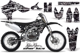 Dirt Bike Graphics Kit Decal Sticker Wrap For Yamaha YZ450F 2010-2013 SSSH WHITE BLACK-atv motorcycle utv parts accessories gear helmets jackets gloves pantsAll Terrain Depot