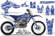 Load image into Gallery viewer, Dirt Bike Graphics Kit Decal Sticker Wrap For Yamaha YZ450F 2010-2013 SSSH WHITE BLUE-atv motorcycle utv parts accessories gear helmets jackets gloves pantsAll Terrain Depot