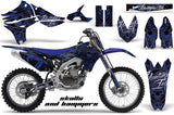 Graphics Kit Decal Sticker Wrap + # Plates For Yamaha YZ450F 2010-2013 HISH BLUE