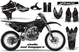 Graphics Kit Decal Sticker Wrap + # Plates For Yamaha YZ450F 2010-2013 HISH SILVER-atv motorcycle utv parts accessories gear helmets jackets gloves pantsAll Terrain Depot