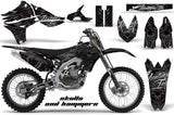 Graphics Kit Decal Sticker Wrap + # Plates For Yamaha YZ450F 2010-2013 HISH SILVER